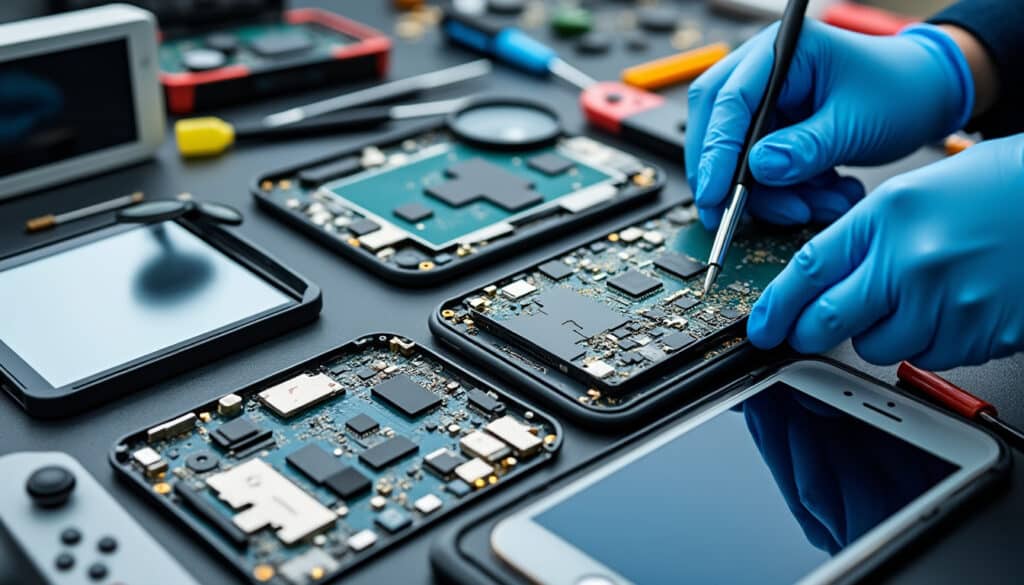 découvrez comment fonctionne la réparation flash rapide pour iphone, ipad, ps5, xbox et switch, avec des solutions efficaces et rapides pour tous vos appareils.