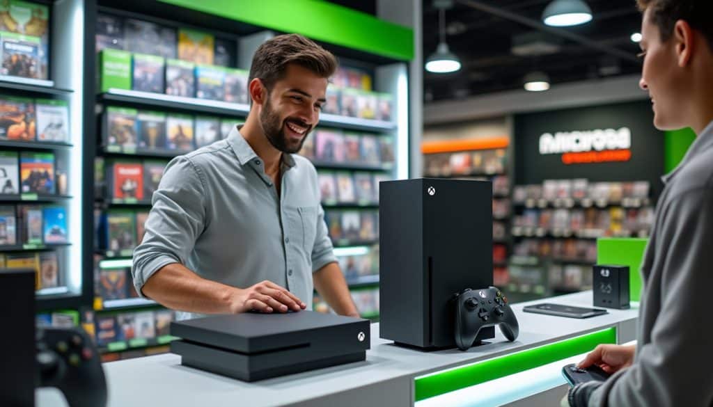 découvrez les conditions et le montant de la reprise de votre xbox série x chez micromania pour profiter d'une offre avantageuse lors de votre prochain achat.